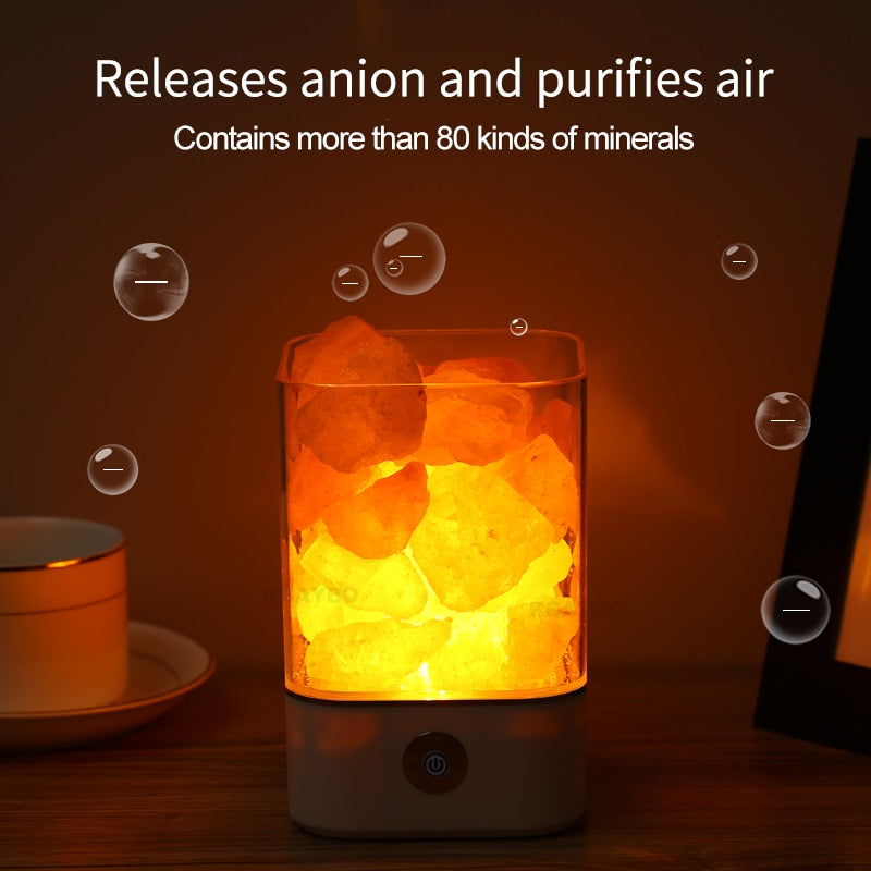 Color Changing Natural Himalayan Salt Mood Lamp eprolo