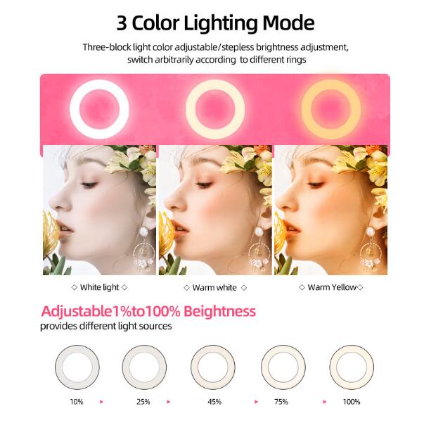 Beauty RGB Photography Ring Light eprolo