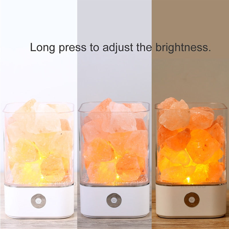 Color Changing Natural Himalayan Salt Mood Lamp eprolo