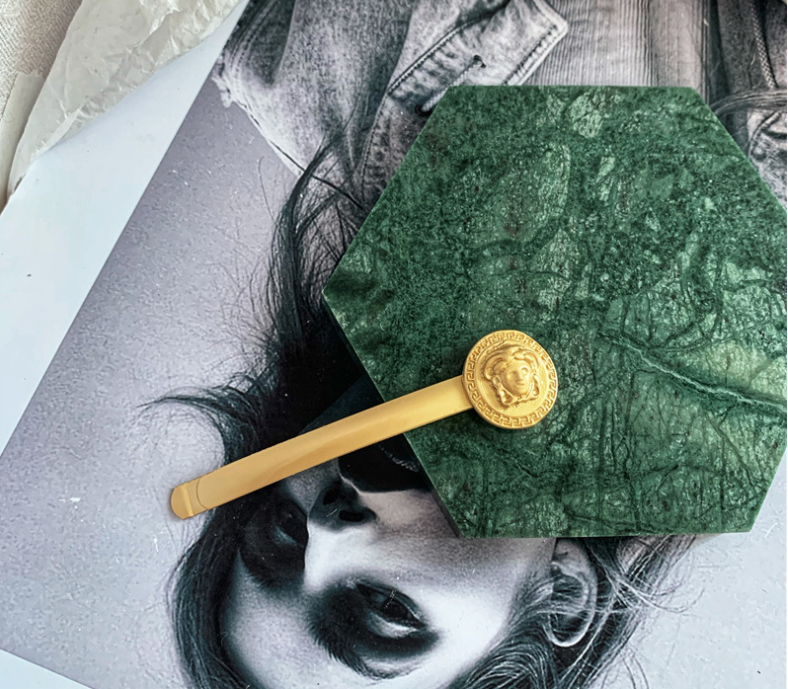 Golden Medusa Coin Hairpins (1PC) eprolo