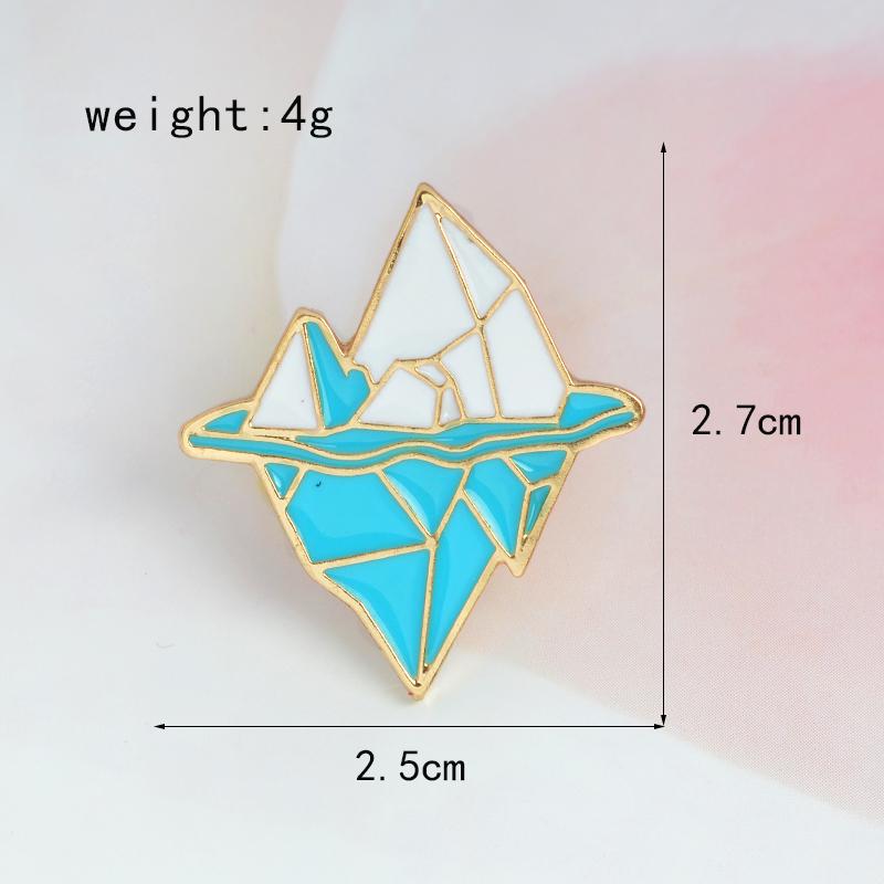 Cartoon Iceberg Enamel Pin eprolo