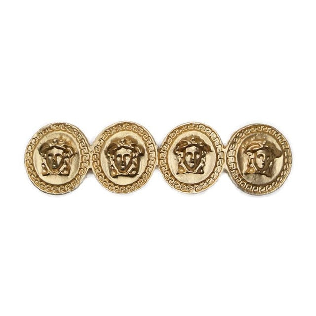 Golden Medusa Coin Hairpins (1PC) eprolo
