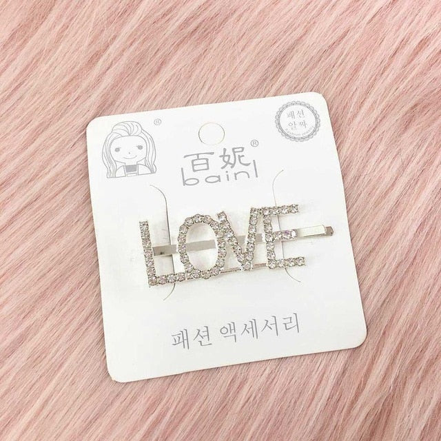 Bling Word Hairpins (1PC) eprolo