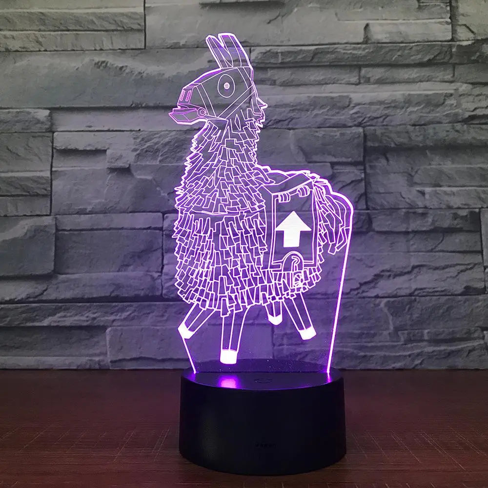 Fortnite RGB 3D Mood Light (7 Colors) eprolo
