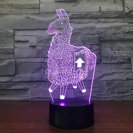 Fortnite RGB 3D Mood Light (7 Colors) eprolo