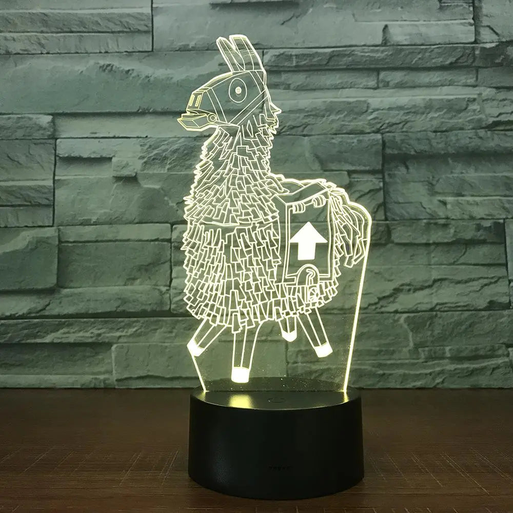Fortnite RGB 3D Mood Light (7 Colors) eprolo