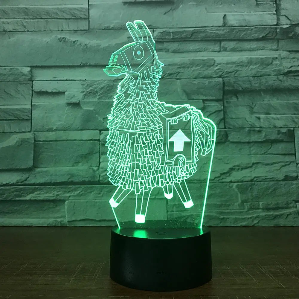 Fortnite RGB 3D Mood Light (7 Colors) eprolo