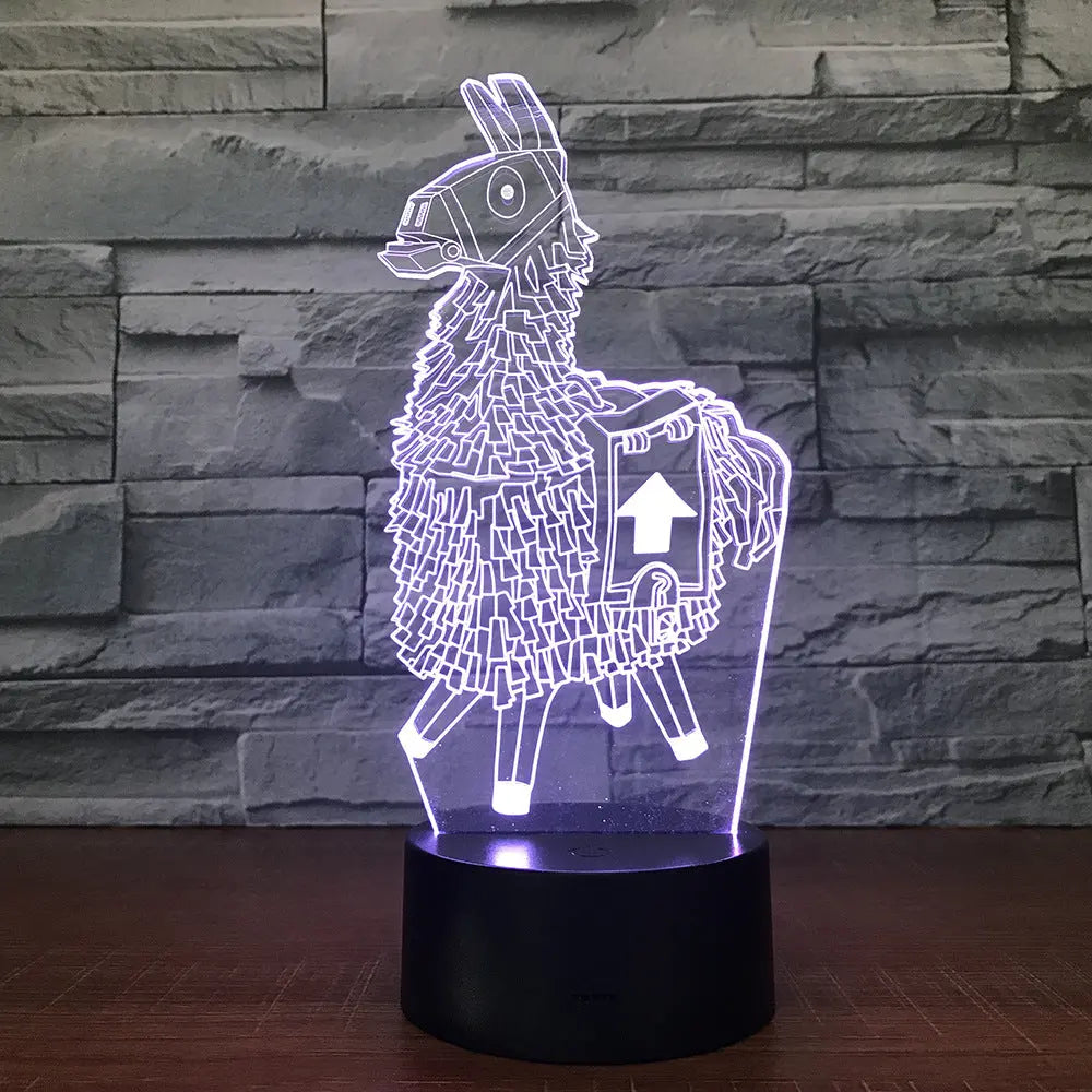 Fortnite RGB 3D Mood Light (7 Colors) eprolo