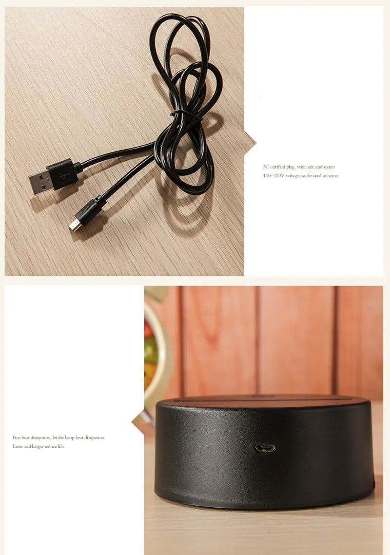 Fortnite RGB 3D Mood Light (7 Colors) eprolo