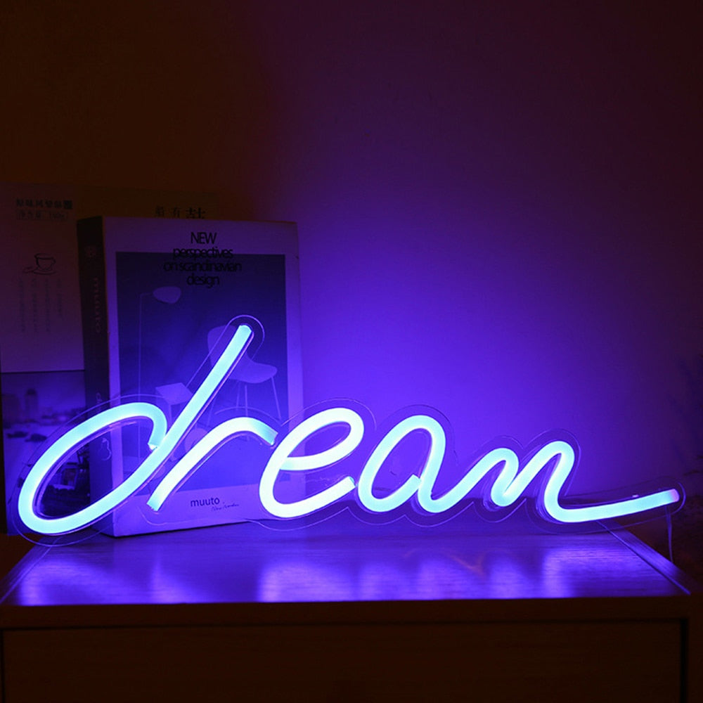 Assorted Neon LED Signs - With Acrylic Back Panel eprolo