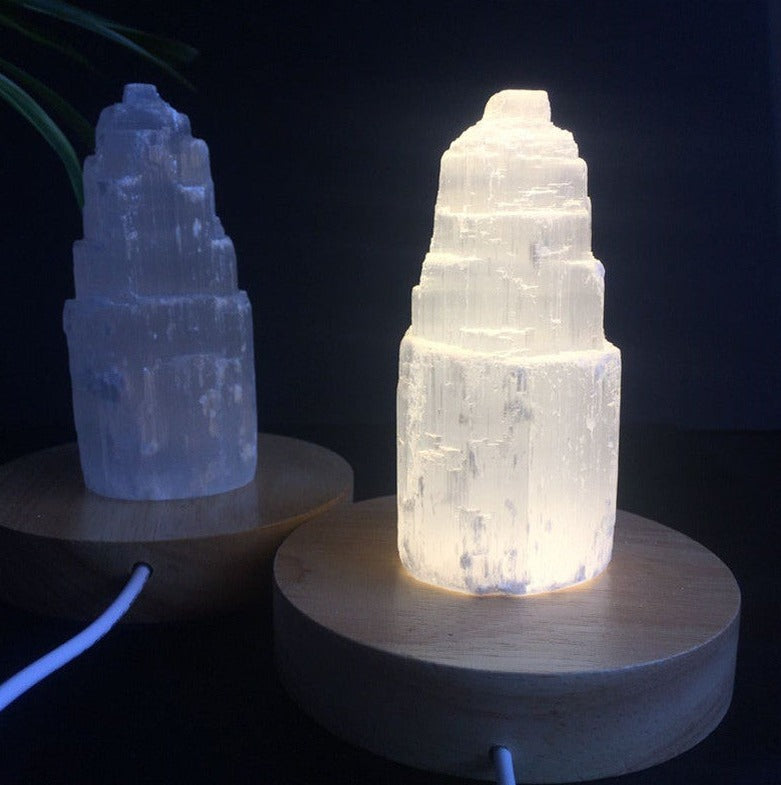 Natural Crystal Tower Lamp eprolo