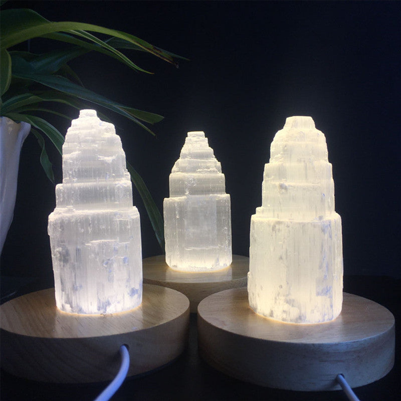 Natural Crystal Tower Lamp eprolo