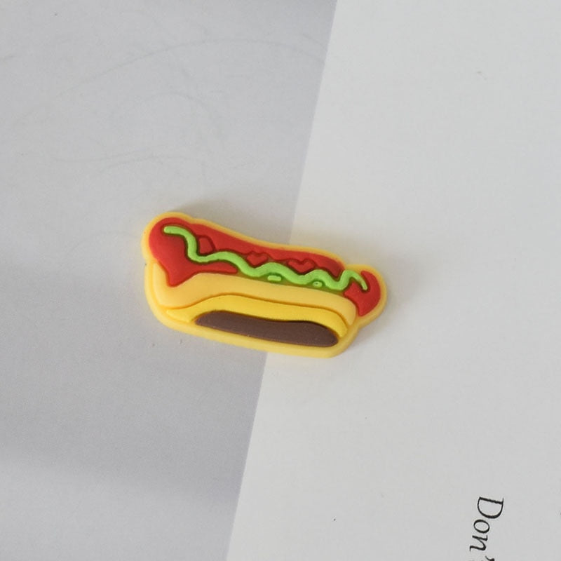 Cartoon Food Crocs Charms (1PC) eprolo