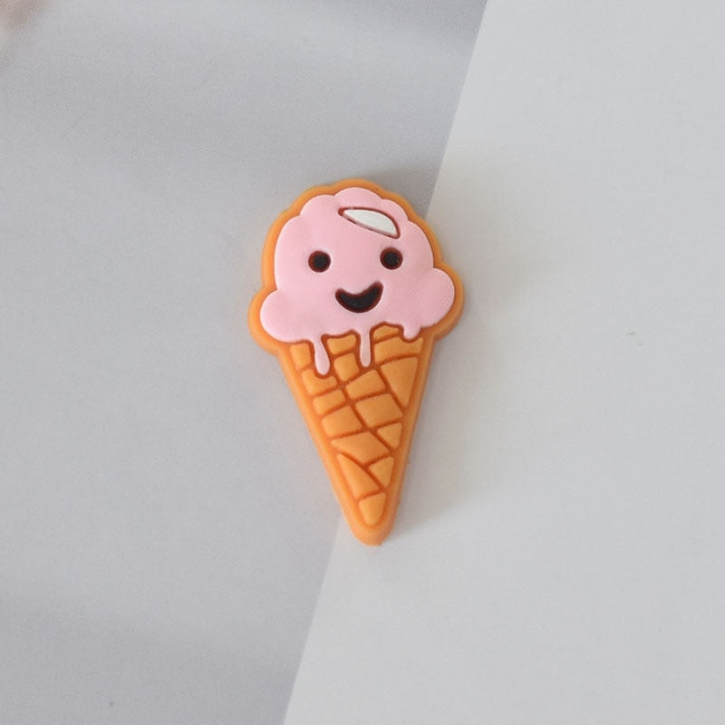 Cartoon Food Crocs Charms (1PC) eprolo