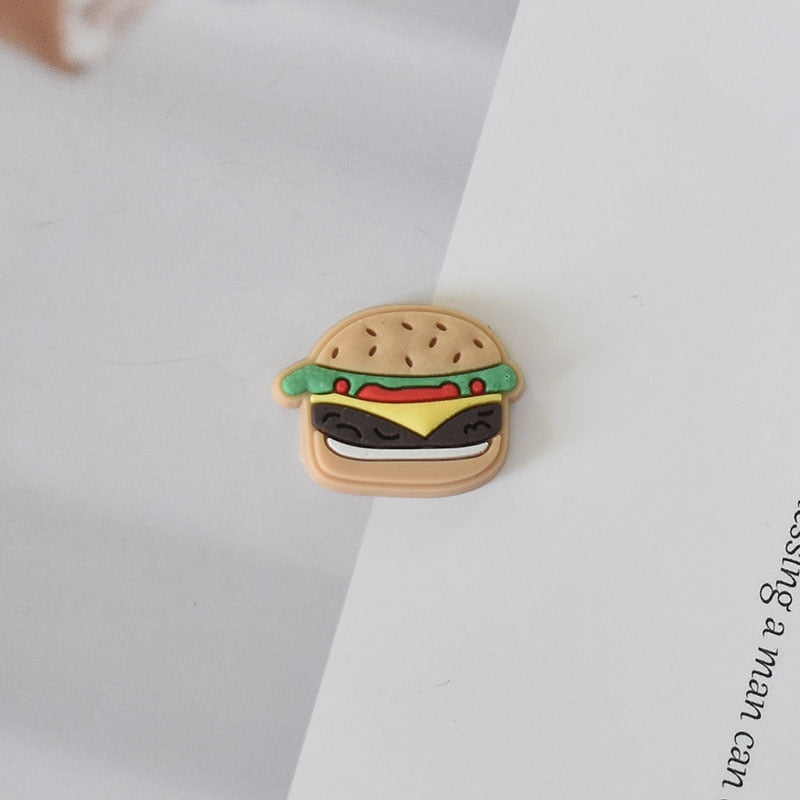 Cartoon Food Crocs Charms (1PC) eprolo