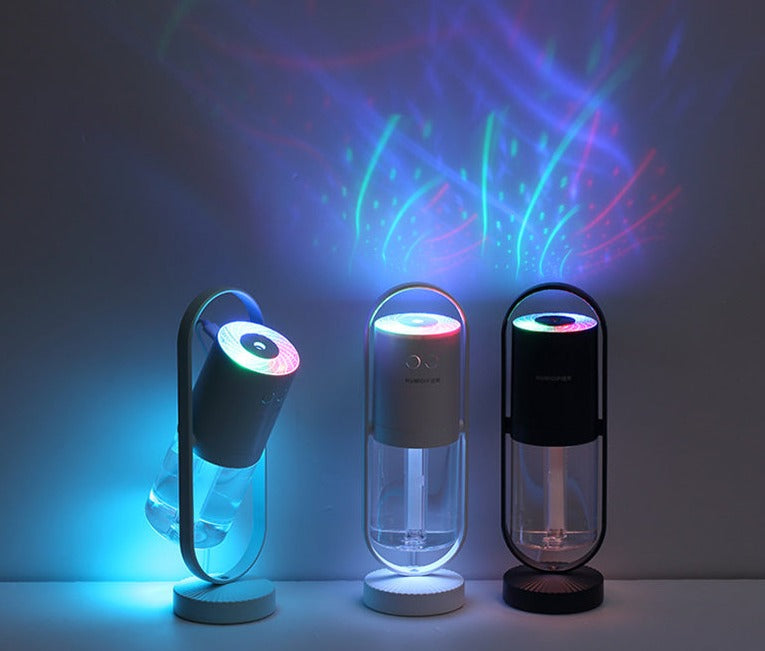 Mini Multicolor Projection Night Light/Atomizing Humidifier eprolo