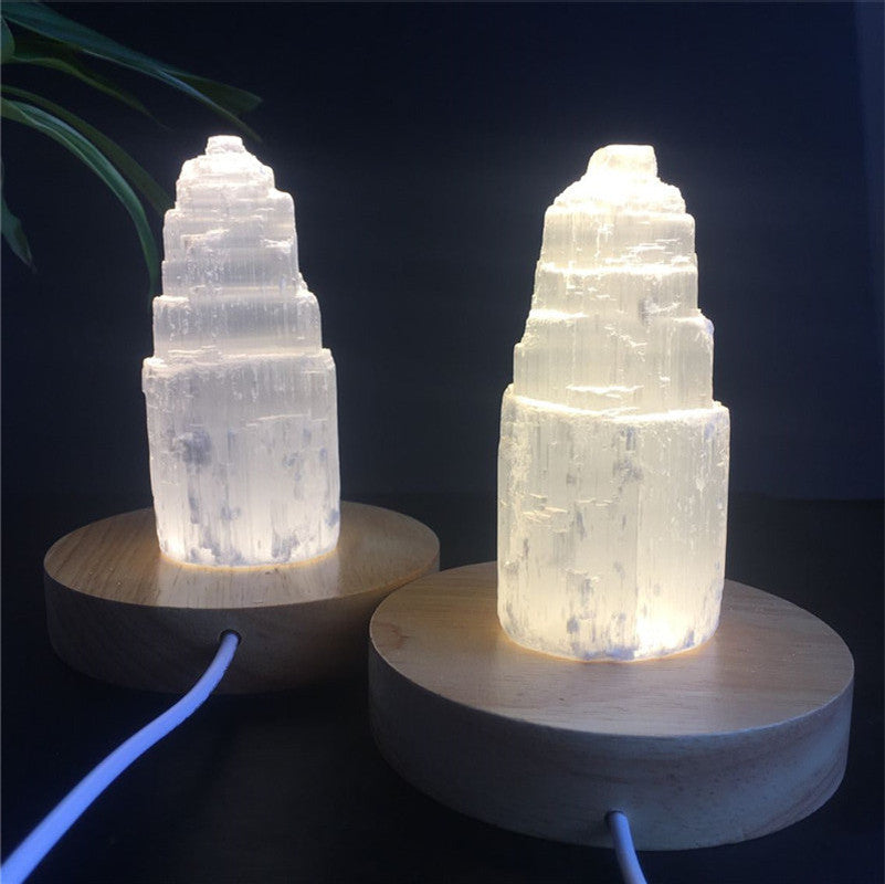 Natural Crystal Tower Lamp eprolo