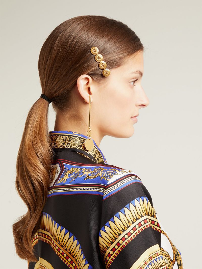 Golden Medusa Coin Hairpins (1PC) eprolo