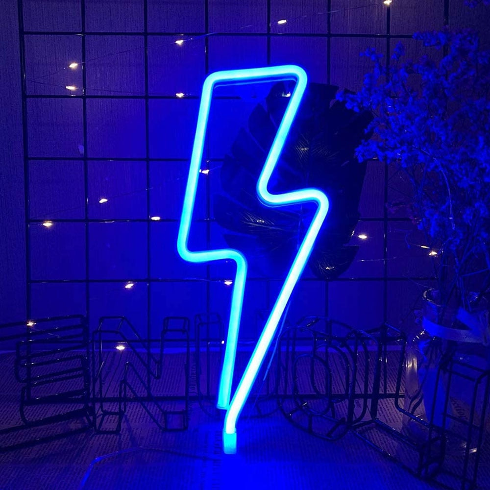 Stormy Neon LED Signs - Cloud/Lightning/Rainbow eprolo