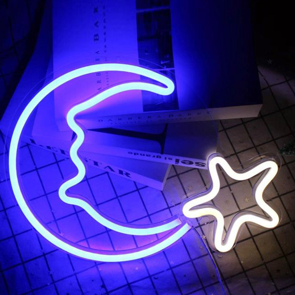 Assorted Neon LED Signs - With Acrylic Back Panel eprolo