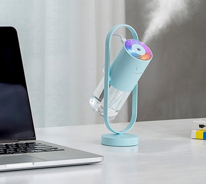 Mini Multicolor Projection Night Light/Atomizing Humidifier eprolo