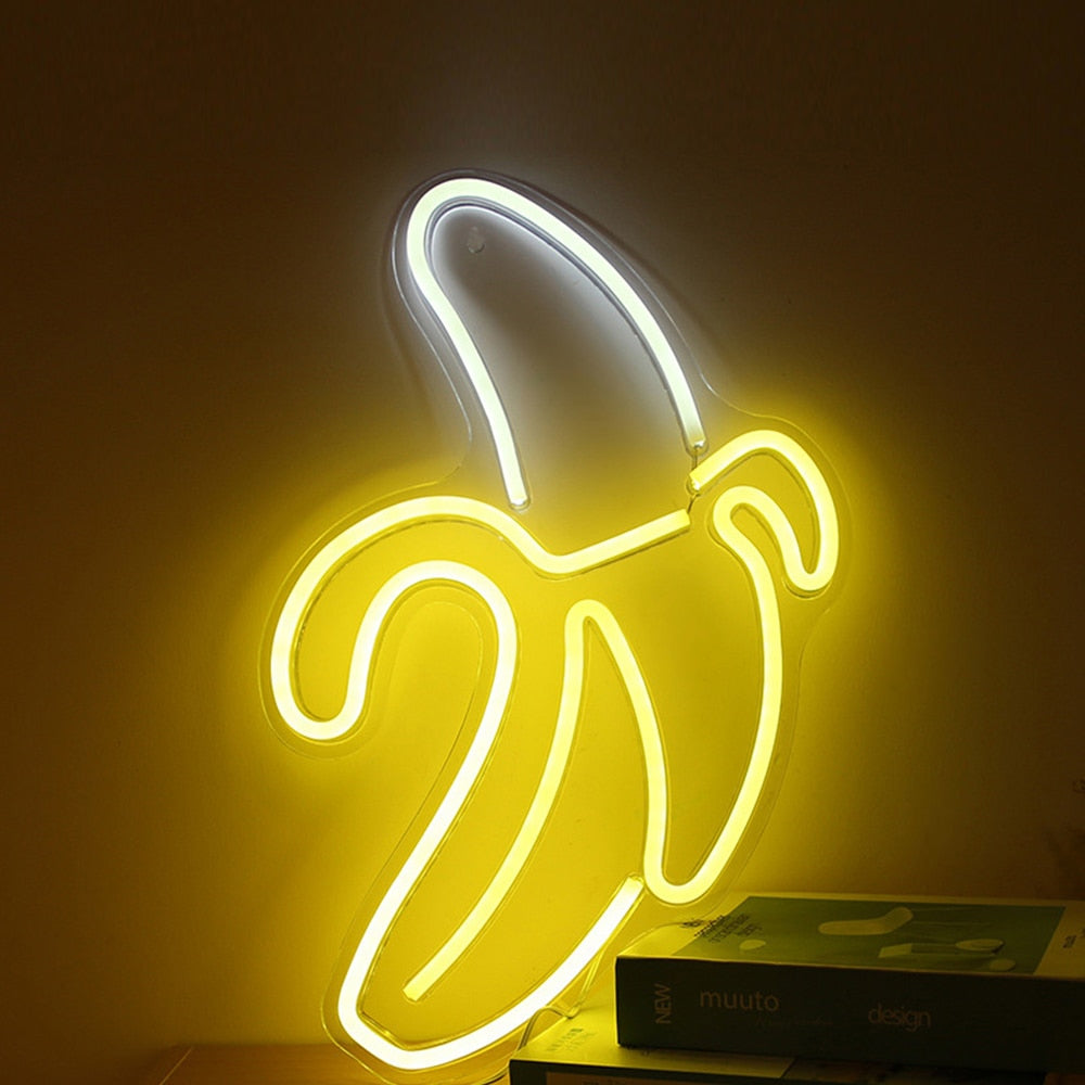 Assorted Neon LED Signs - With Acrylic Back Panel eprolo