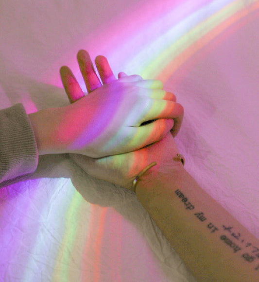 Pastel Rainbow Projection Shell Night Light eprolo