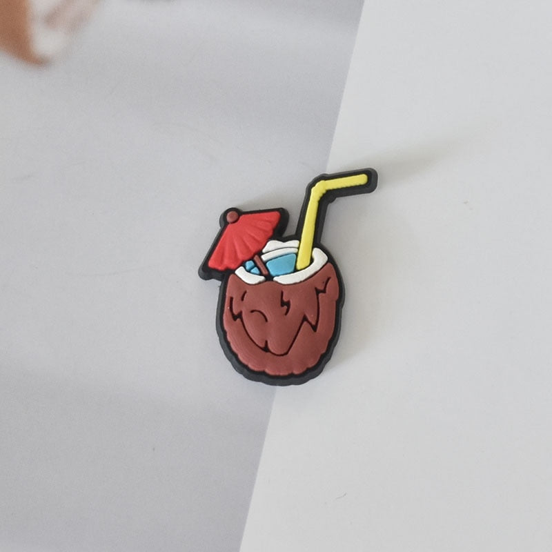 Cartoon Food Crocs Charms (1PC) eprolo