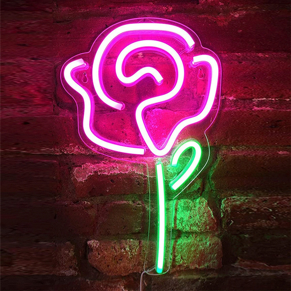 Assorted Neon LED Signs - With Acrylic Back Panel eprolo