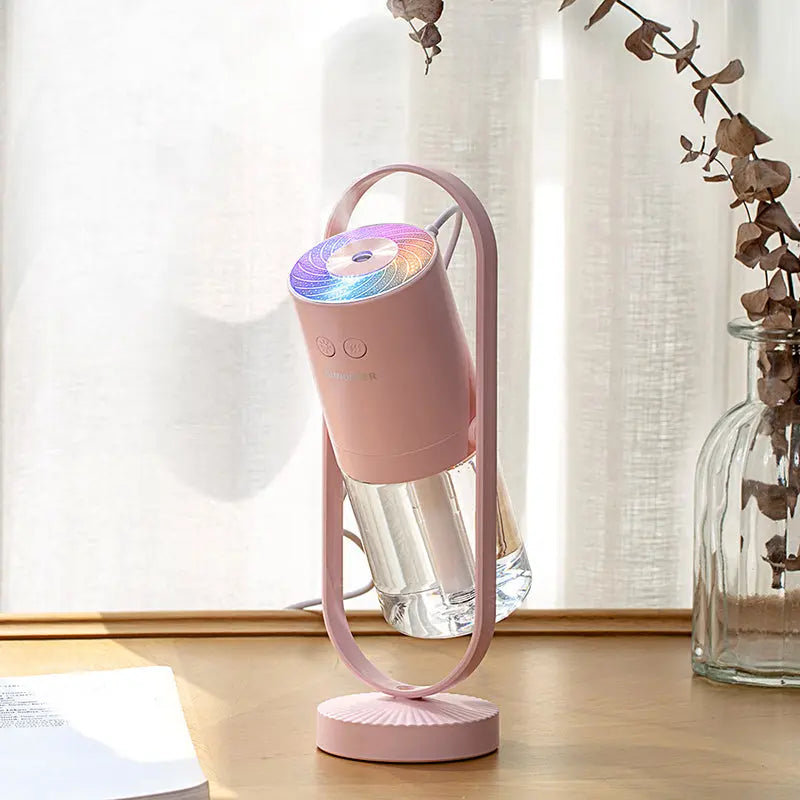 Mini Multicolor Projection Night Light/Atomizing Humidifier eprolo