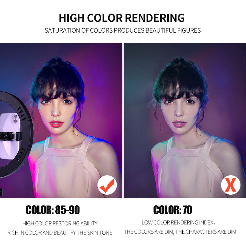 Beauty RGB Photography Ring Light eprolo
