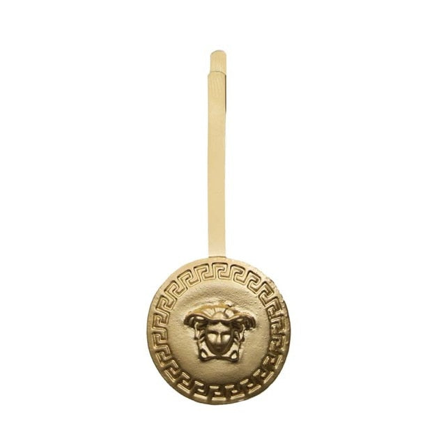 Golden Medusa Coin Hairpins (1PC) eprolo