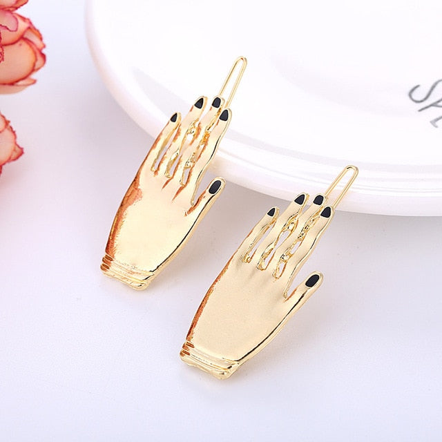 Statement Hand Hairpins (1PC) eprolo