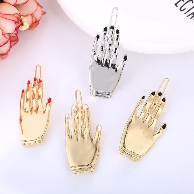 Statement Hand Hairpins (1PC) eprolo