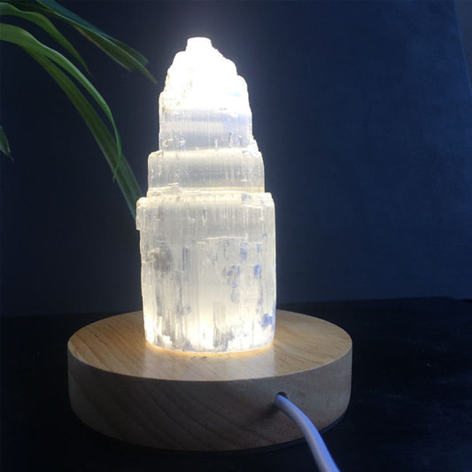 Natural Crystal Tower Lamp eprolo