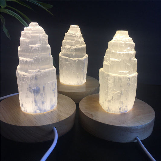 Natural Crystal Tower Lamp eprolo