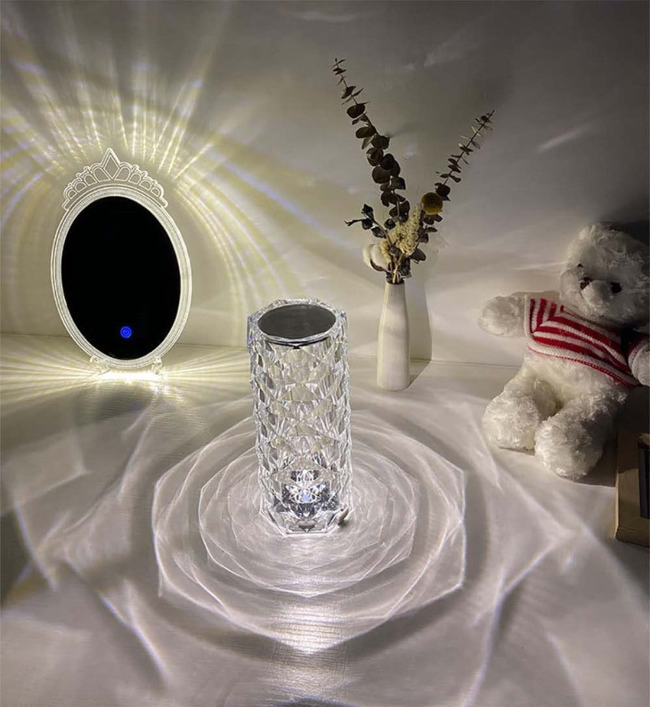 Crystal Table Lamp - Color Adjustable/Rechargeable eprolo